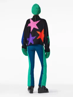 CALORE Long Sleeve Knit Sweater