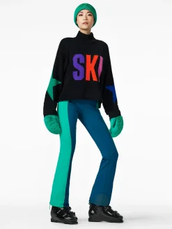 CALORE Long Sleeve Knit Sweater