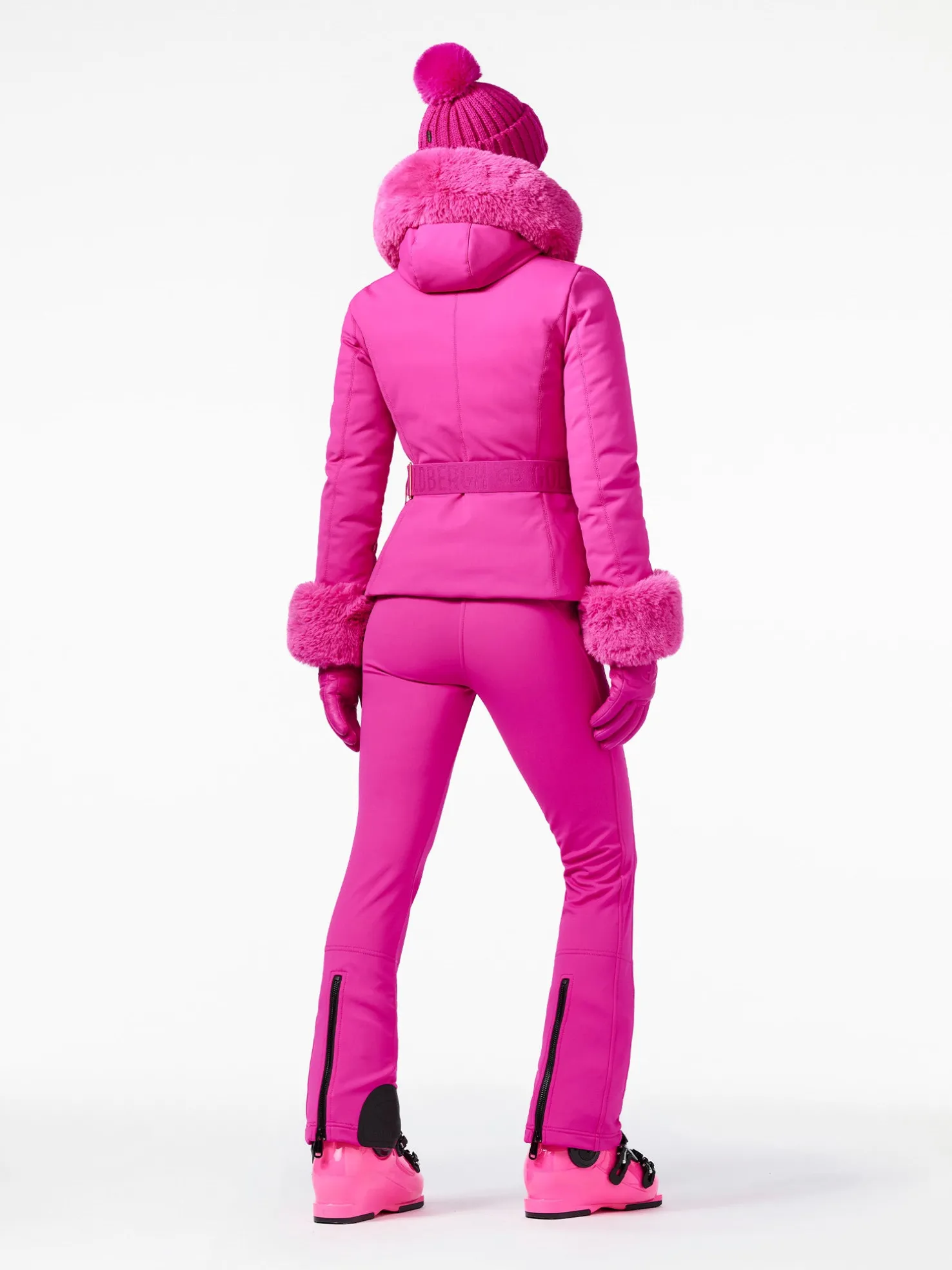 GISELLE FAUX BORDER Ski Jacket