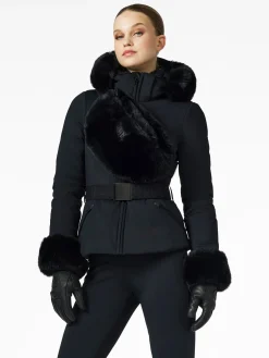GISELLE FAUX BORDER Ski Jacket