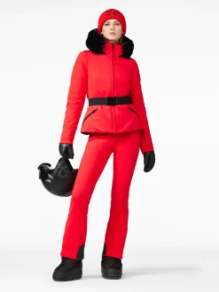 Hida Faux Border Ski Jacket