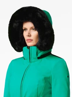 Hida Faux Border Ski Jacket