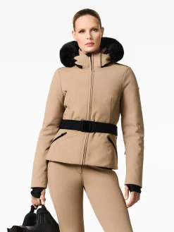 Hida Faux Border Ski Jacket