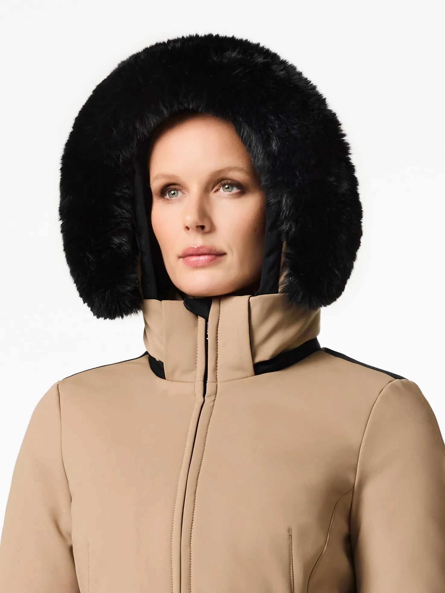 Hida Faux Border Ski Jacket