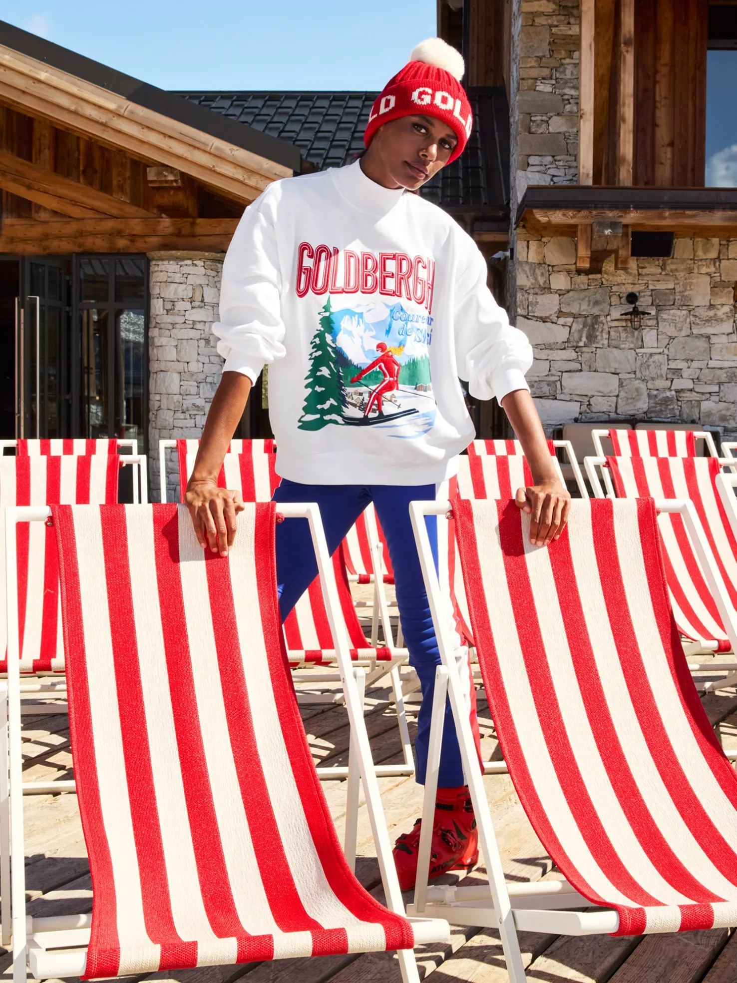 LA MONTAGNE Crew Neck Sweater