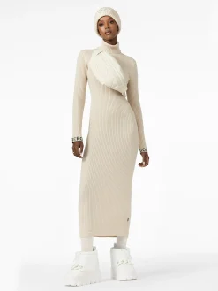 MIREILLE Long Sleeve Knit Dress