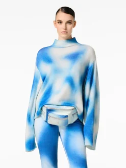 MOUNA Long Sleeve Knit Sweater