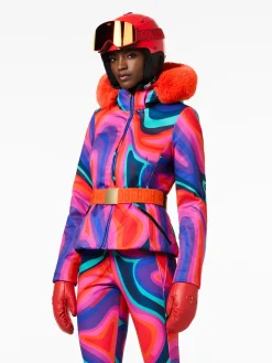 MUSE FAUX BORDER Ski Jacket