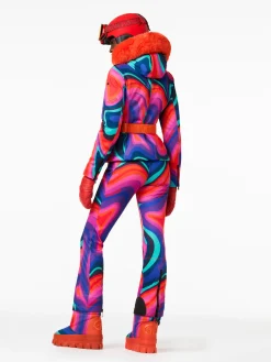 MUSE FAUX BORDER Ski Jacket