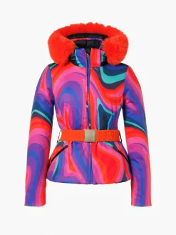 MUSE FAUX BORDER Ski Jacket