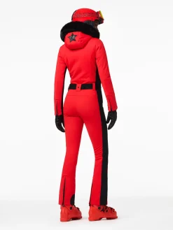 PARRY LONG FAUX BORDER Ski Suit