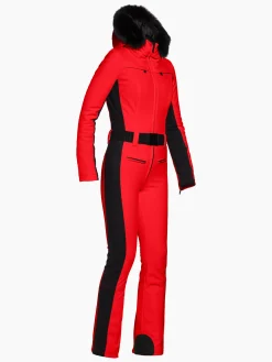 PARRY LONG FAUX BORDER Ski Suit